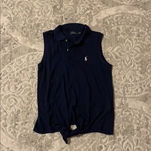 polo ralph lauren navy tank
